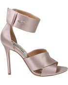 Badgley Mischka Kassie Satin High-Heel Sandals - Lyst
