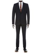 Paul Smith Slim-fit Navy Wool-twill Suit - Lyst