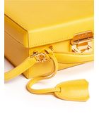 Mark Cross Grace Box Small Leather Bag - Lyst