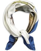 Brooks Brothers Audubon Silk Square - Lyst