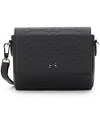 Halston Heritage Embossed Leather Crossbody Bag - Lyst