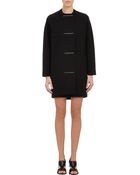 Balenciaga Compact Crepe Cocoon Coat - Lyst