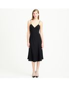 J.Crew Aubrey Dress In Drapey Matte Crepe - Lyst
