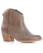 Koolaburra Notela Ankle Bootie In Wet Sand - Lyst