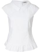 Steffen Schraut Cotton Blend Joanna Blouse - Lyst