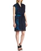Elie Tahari Silk Cadence Dress - Lyst