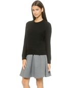 Marc By Marc Jacobs Walley Long Sleeve Sweater - Black - Lyst