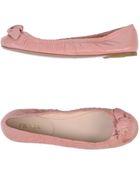 Prada Ballet Flats - Lyst