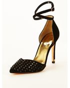 Ted Baker Rooben Studded Ankle Strap Court Shoes - Lyst