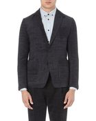 Sacai Checked Blazer - Lyst