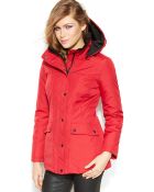 Jessica Simpson Hooded All-Weather Jacket - Lyst