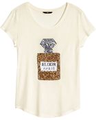 H&M Sequined Top - Lyst