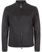 Hugo Boss T-Conlen Leather Jacket - Lyst
