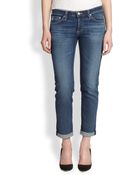 AG Adriano Goldschmied Stilt Roll-Up Jeans - Lyst