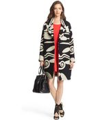 Diane von Furstenberg Daphnis Wool Cocoon Coat - Lyst
