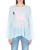 Wildfox Pink Pet Roadie Knitted Jumper - Lyst