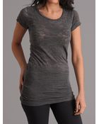 Alternative Apparel Burnout Short Sleeve Tunic - Lyst