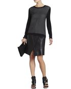 BCBGMAXAZRIA Valentin Jacquard Pullover - Lyst