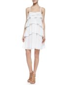 Diane von Furstenberg Avery Ruffled Tier Dress - Lyst