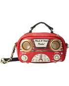 Betsey Johnson Tune in Radio Crossbody - Lyst