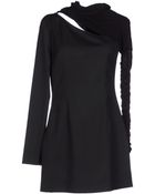 Balmain Short Dress - Lyst