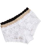 Hanky Panky Signature Lace Boy Shorts - Lyst