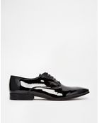 Asos Oxford Shoes in Patent Leather - Lyst