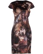 Mcq Alexander Mcqueen Short Dress - Lyst