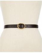 Fossil Reversible Centerbar Skinny Belt - Lyst