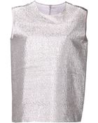 Maison Rabih Kayrouz Shimmer Tank Top - Lyst
