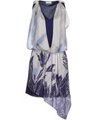 Vionnet Short Dress - Lyst