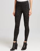 Free People Leggings - Leopard Print Seamed Skinny - Lyst