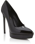 Saint Laurent Janis Platform Pump - Lyst