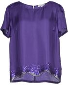 Patrizia Pepe Blouse - Lyst