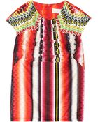 Peter Pilotto Ten Printed Silk Top - Lyst