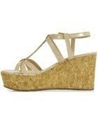 Kate Spade Tropez - Cork Wedge Sandal - Lyst
