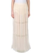 Blumarine Long Skirt - Lyst
