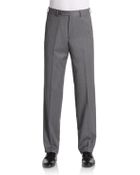 Saks Fifth Avenue Black Label Wool Herringbone Pants - Lyst
