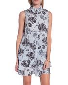10 Crosby Derek Lam Floral Shirt Dress - Lyst