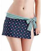 Tommy Bahama Dots Stripes Skirted Hipster Bottom - Lyst