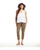 Michael Stars V-Neck Hi Low Crop Top - Lyst
