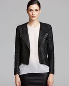 Helmut Lang Jacket Patina Leather - Lyst