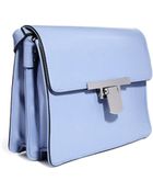 Asos Flat Lock Shoulder Bag - Lyst