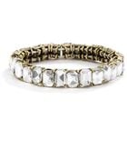BaubleBar Radiant Cut Gem Stretch Bracelet - Lyst