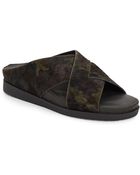Gentle Souls Camo Print Calf Hair Sandals - Lyst