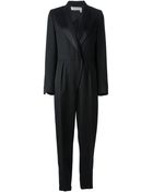 Saint Laurent Blazer Style Jumpsuit - Lyst