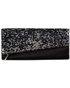 BCBGMAXAZRIA Sequin Clutch - Lyst