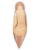 Christian Louboutin Apostrophy Red-Sole Slingback Pump - Lyst