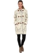 Woolrich Mill Wool Duffle Coat - Lyst
