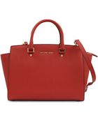 Michael Kors Selma Lg Tz Bag - Lyst